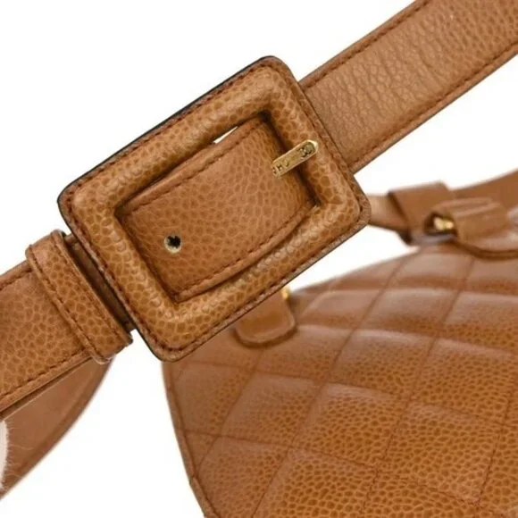 Chanel Brown Calfskin Waist Bum Bag #85/34 136082 - Picture 4 of 9